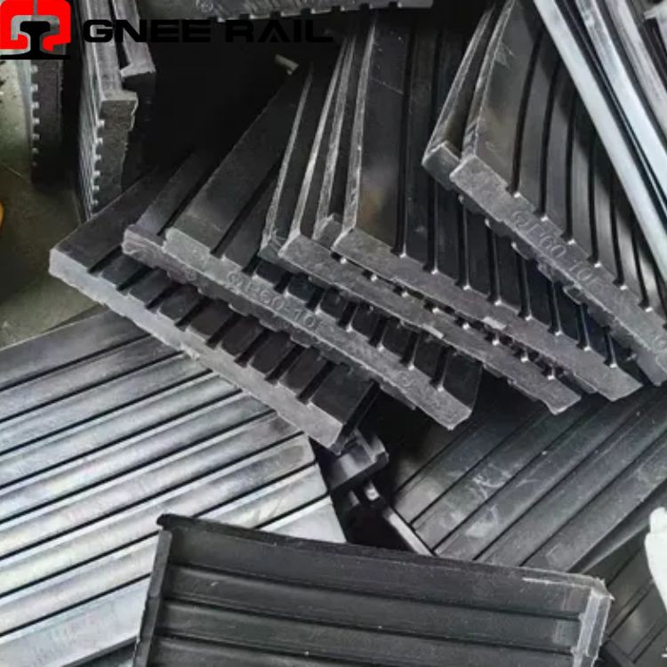 rail rubber pad rail rubber pad